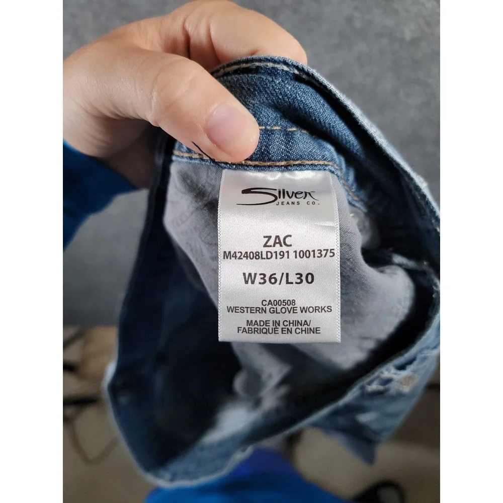 Silver Jeans item description
